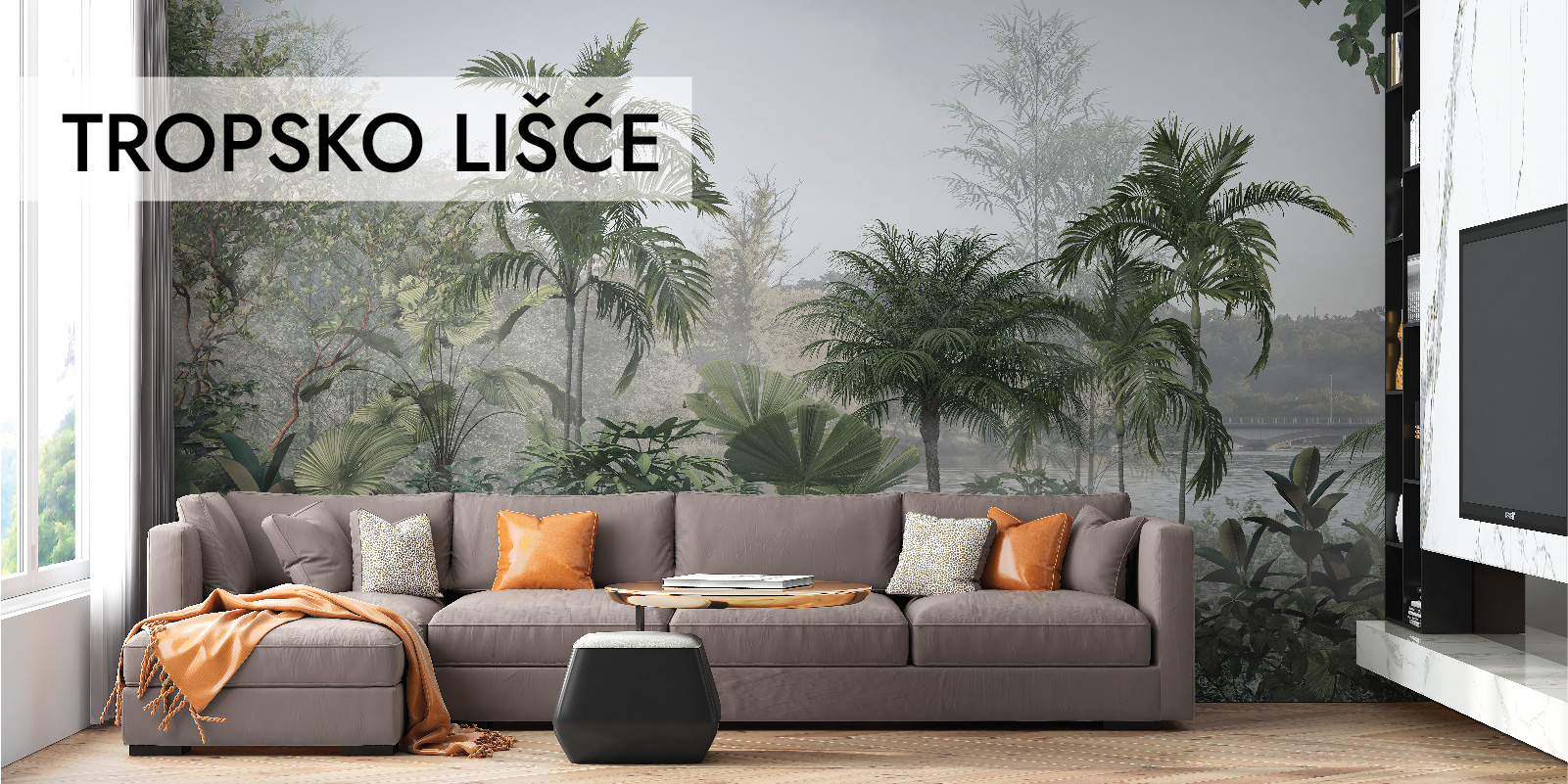 TROPSKO LIŠĆE Baner