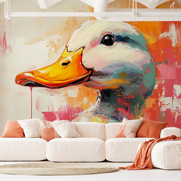 Zidni mural Duck