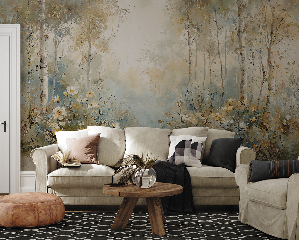 Šumski sklad u akvarelu