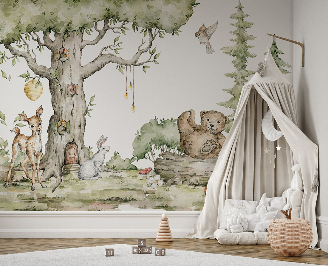 Zidni mural Pogled u daljinu - Slika 27