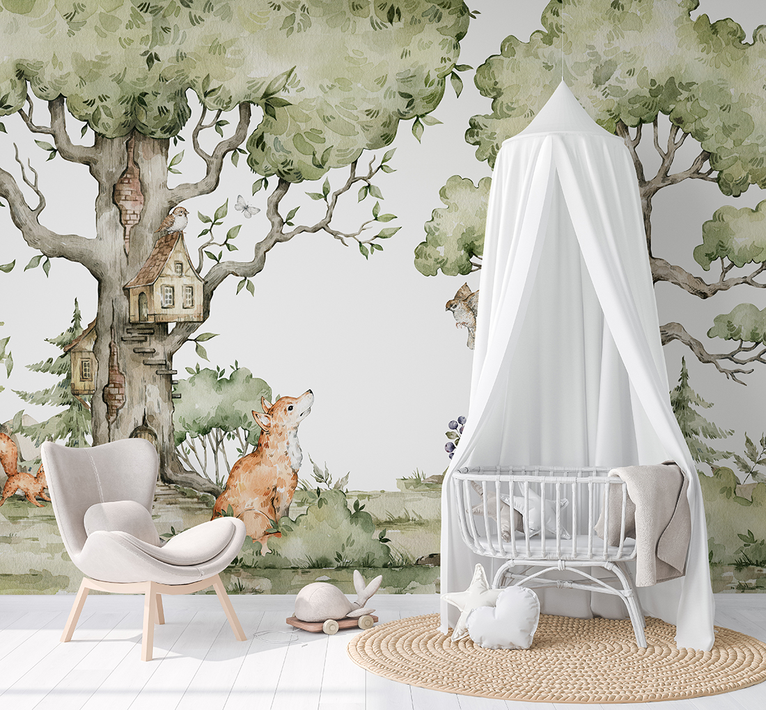 Zidni mural Pogled u daljinu - Slika 26