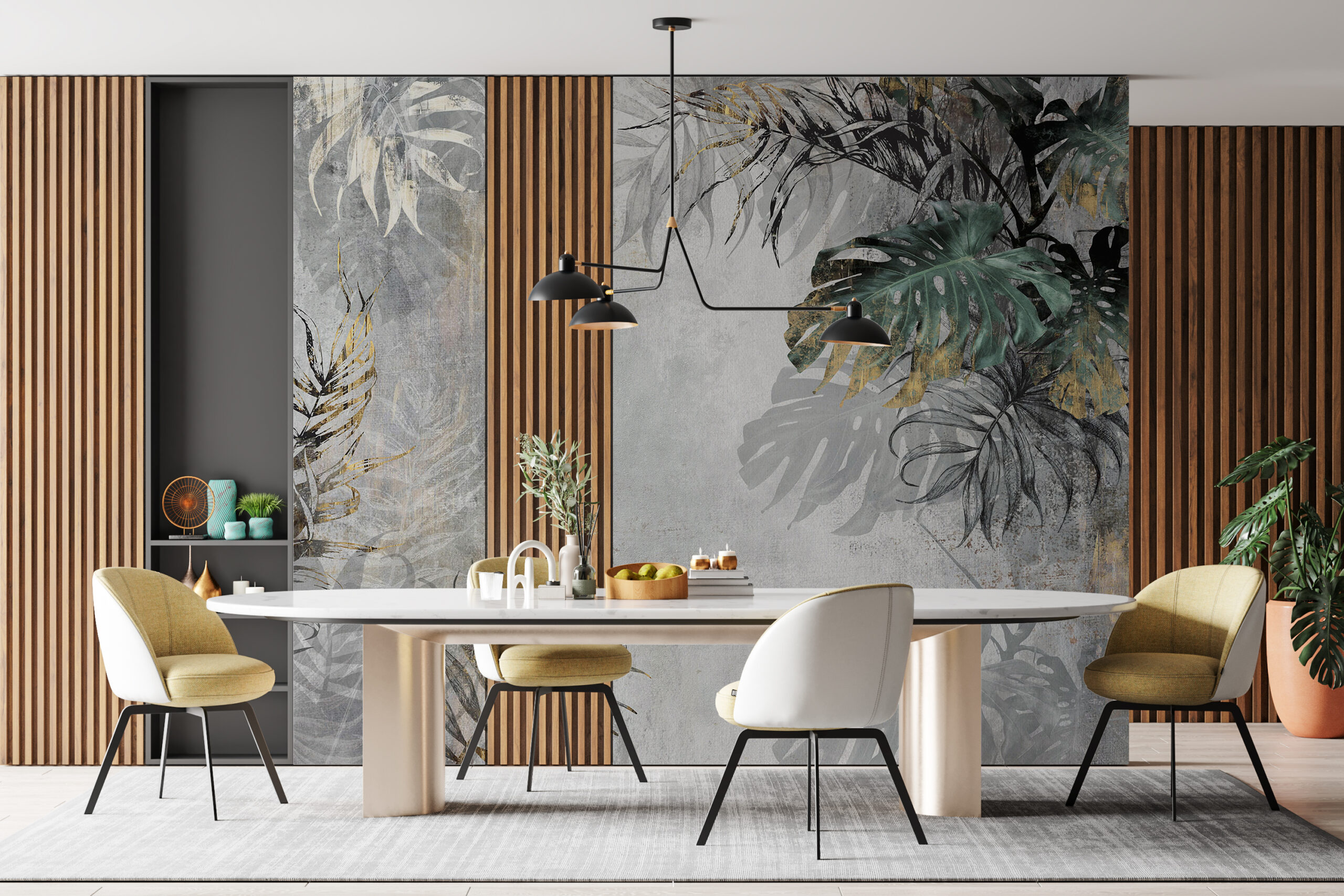 Zidni mural Exotic Harmony