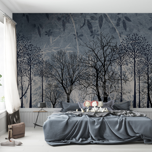 Zidni mural Tajanstvena šuma