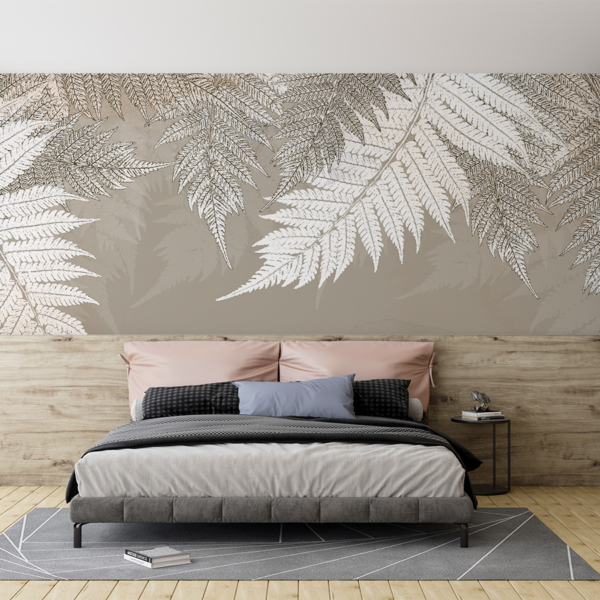 Zidni prozračni listovi paprati