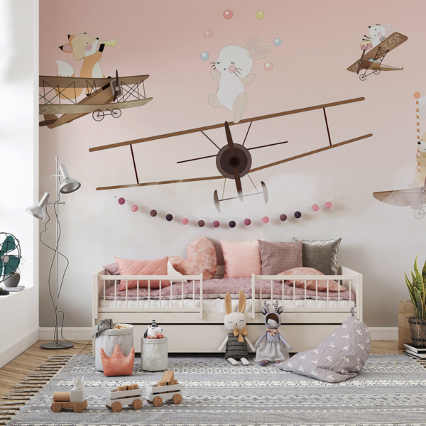 Zidni zid Životinja u avionima