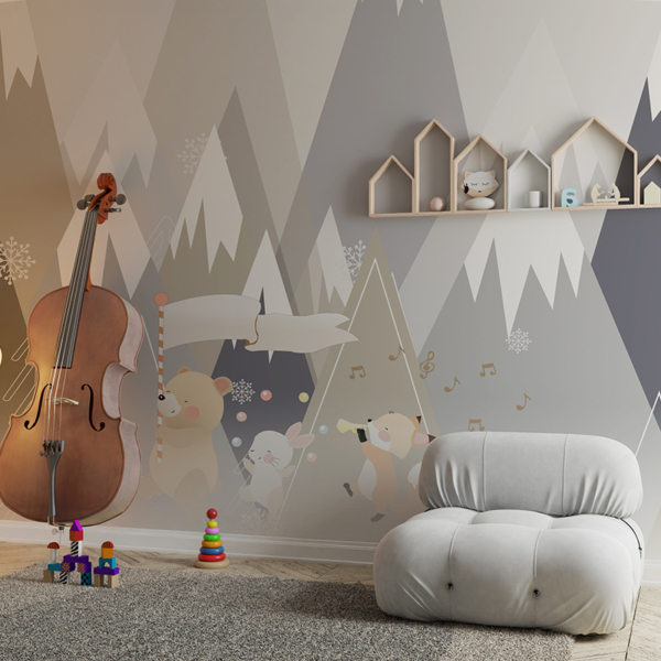 Zidni mural Glazbeno putovanje