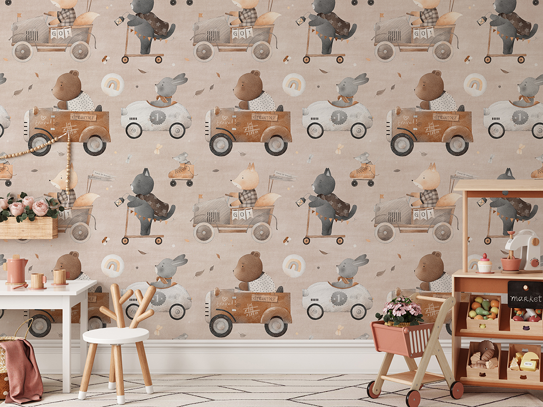 Zidni mural Pogled u daljinu - Slika 24