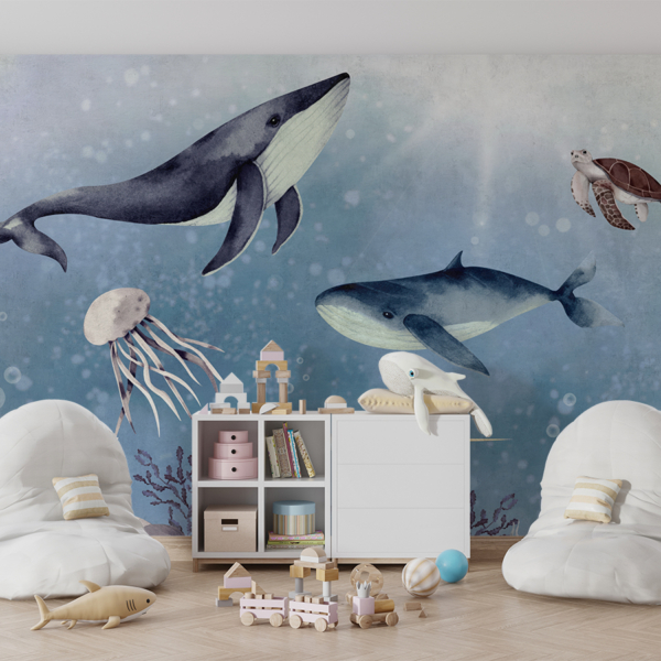 Zidni mural Ocean Creatures
