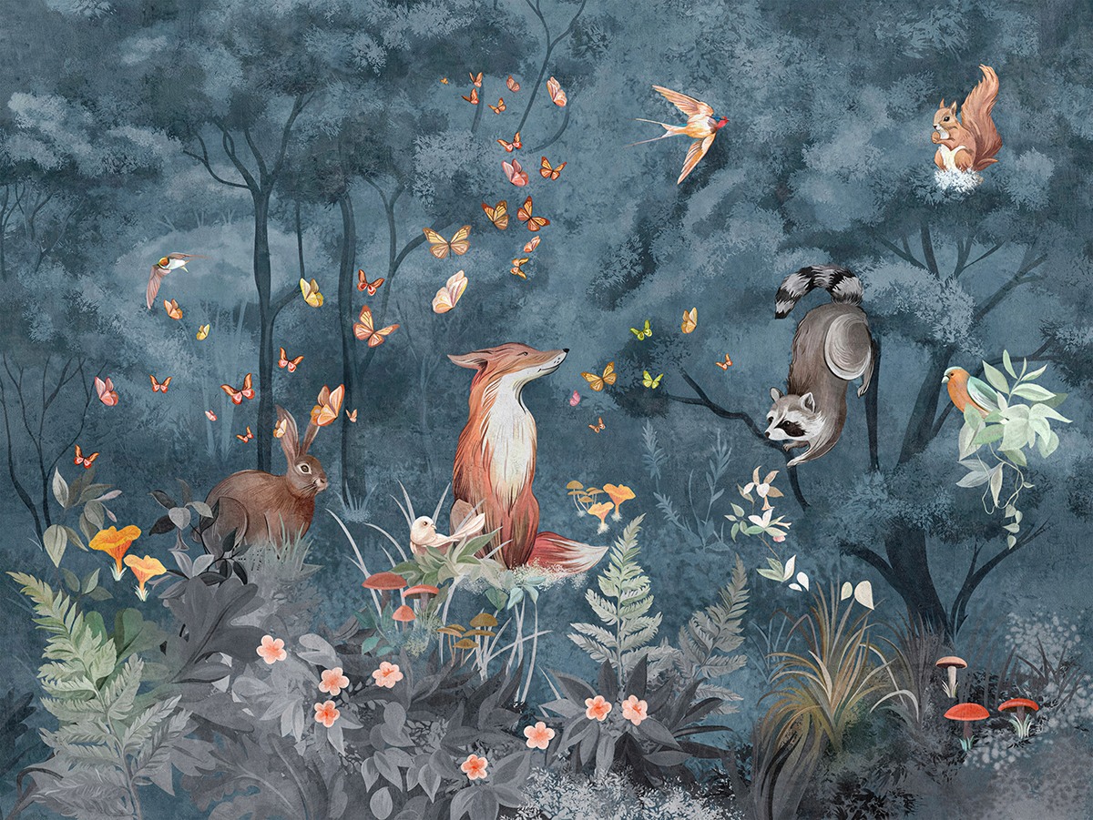 Mural,Wallpaper.,Wallpapers,For,Kids.,Wallpaper,For,Children's,Room,With