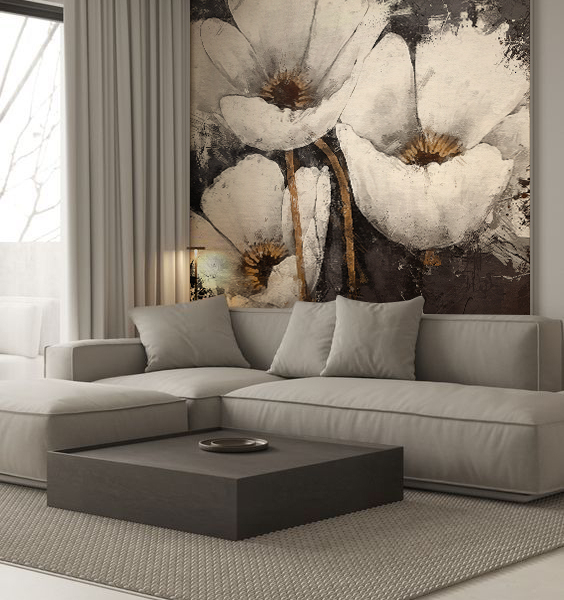 Zidni mural Blooming Elegance