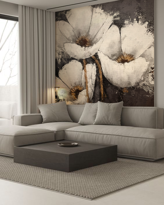 Zidni mural Blooming Elegance