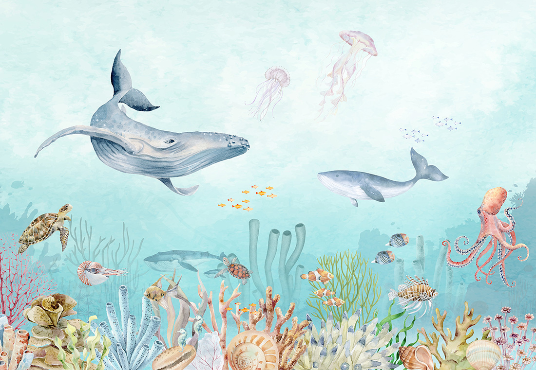 Zidni mural Pogled u daljinu - Slika 19