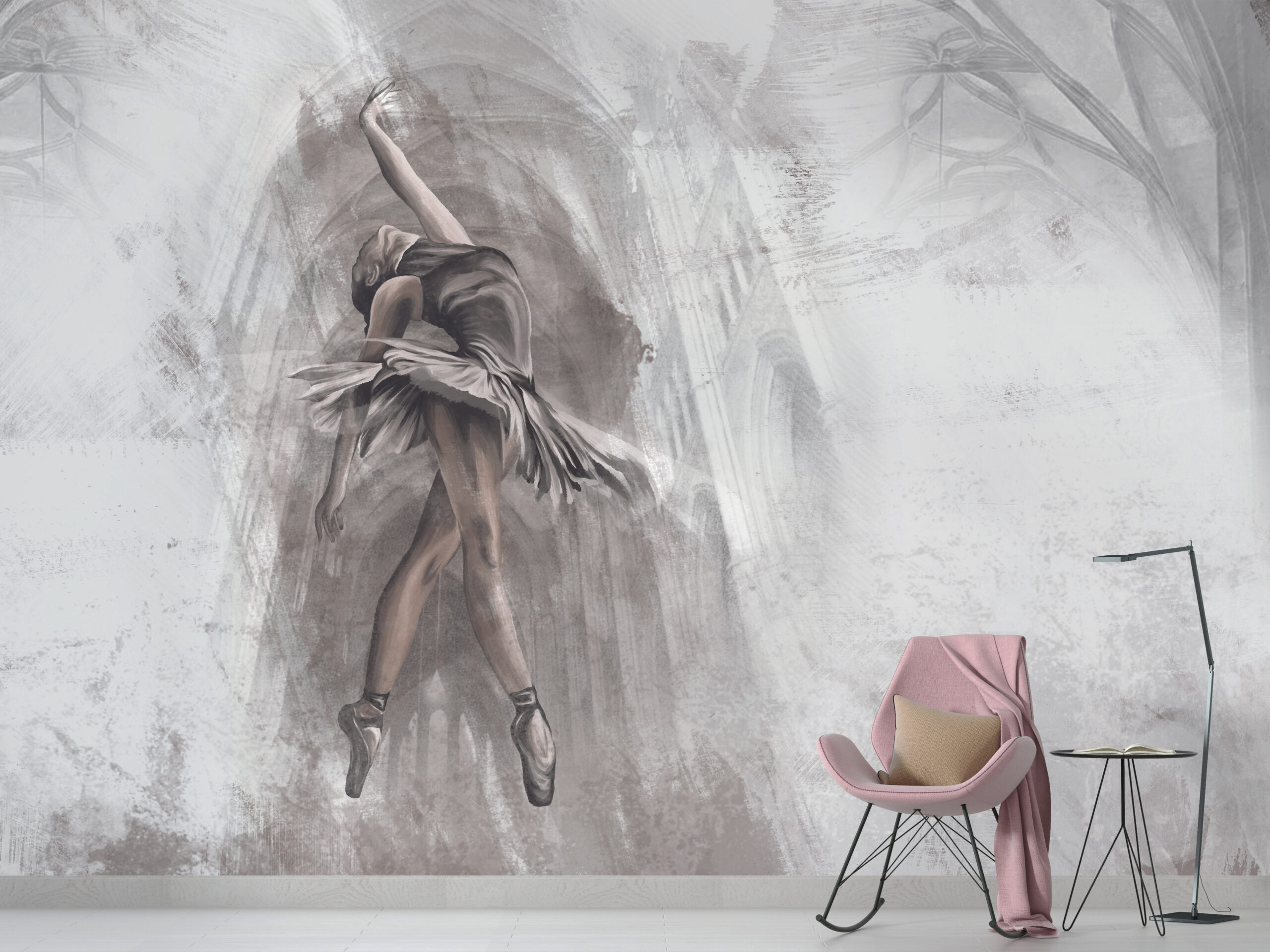 Zidni mural Balerina u plesu