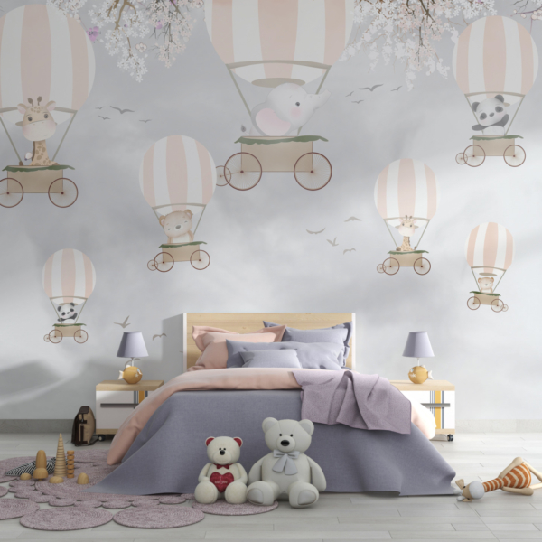 Zidni zidni baloni na kotačima