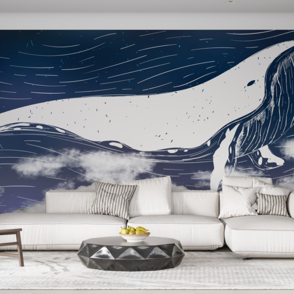 Zidni zidni zid Bijeli kit