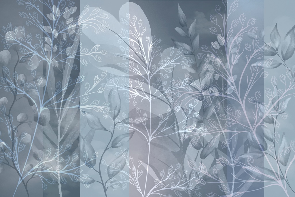 Fototapeta-Blekitny-Motyw-Roslinny_501403462