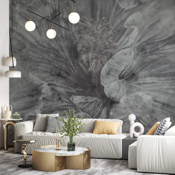 Zidni mural Tamni cvijet