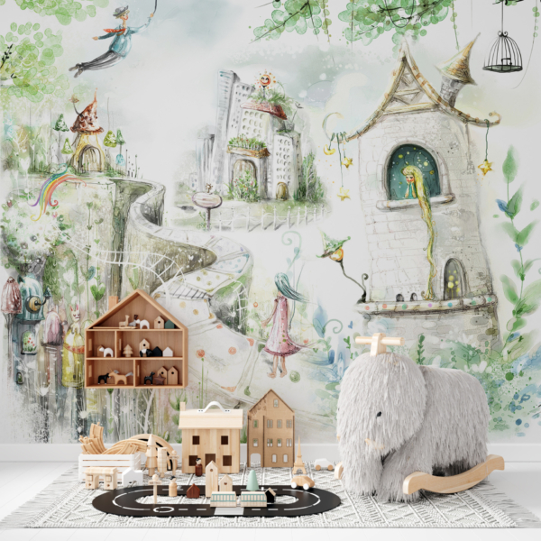 Zidni mural Čarobna staza