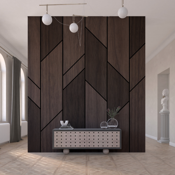 Zidni mural Chocolate Geometry