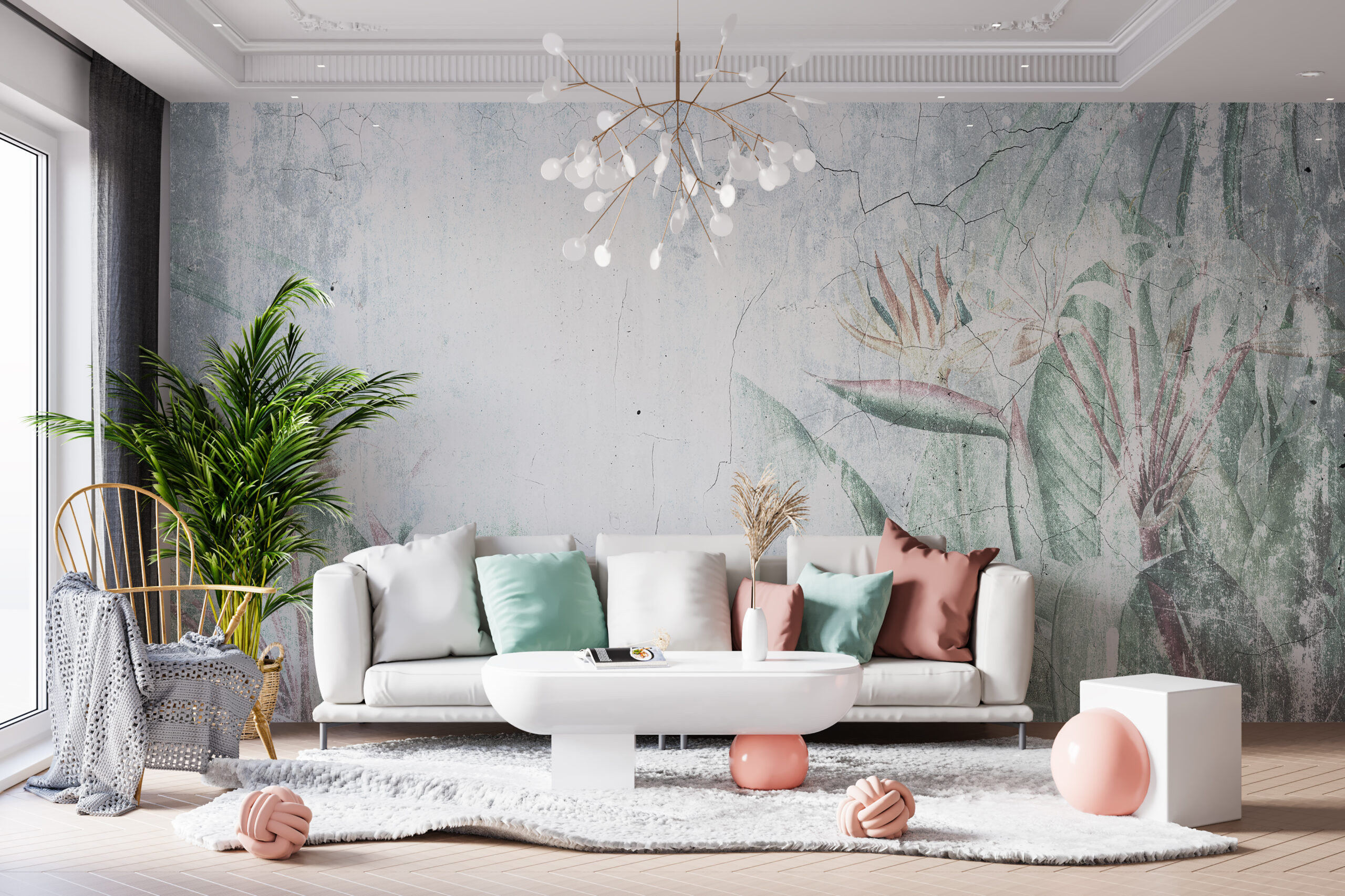 Zidni mural Stara raskoš Strelitzije