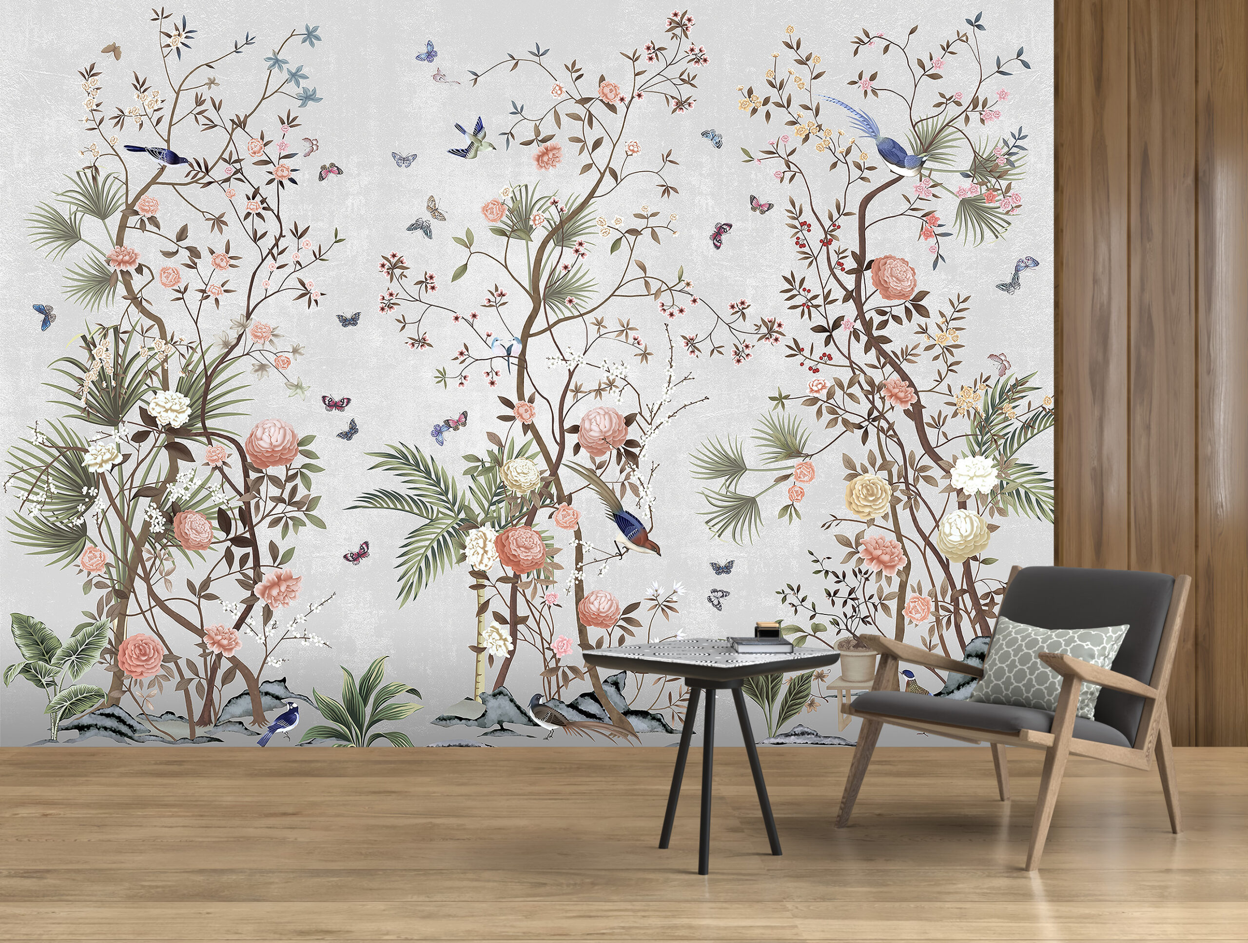 Zidni mural Egzotični vrt