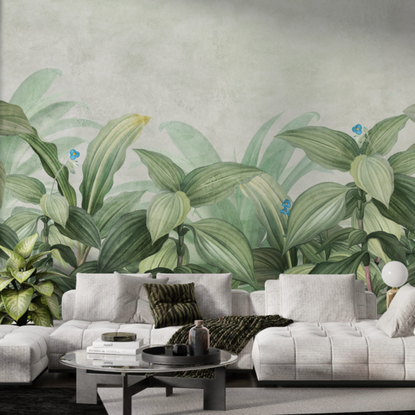Zidni mural Egzotična trava