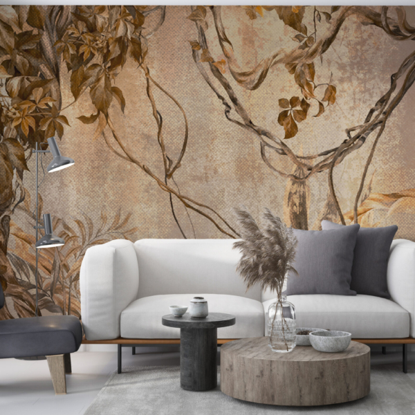 Zidni zid egzotičnih penjača