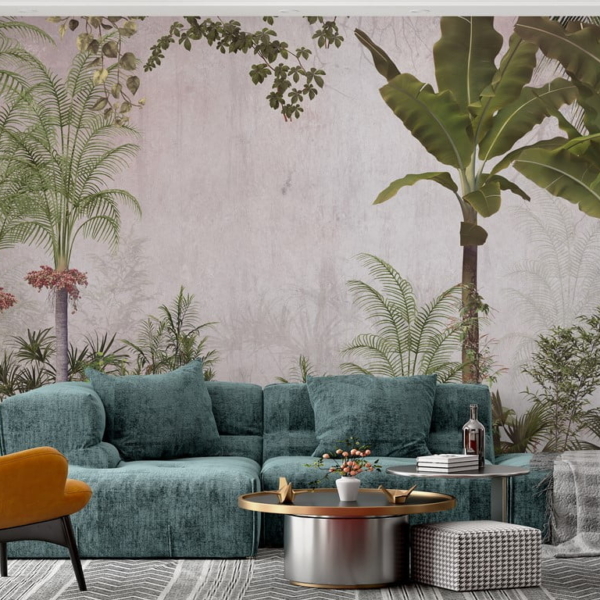 Foto pozadina Egzotika iza magle