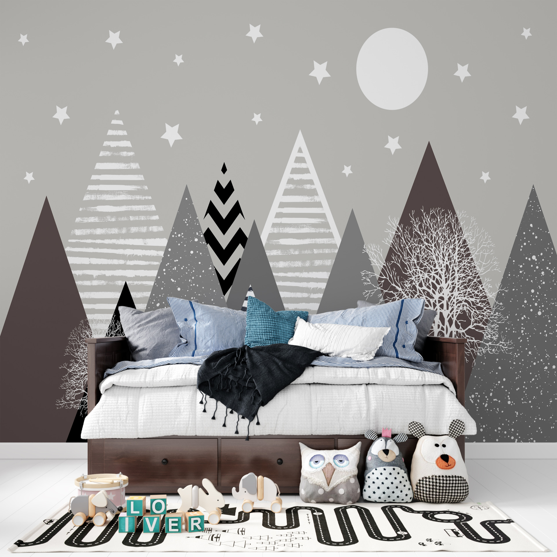 Zidni mural Mountain Graphics