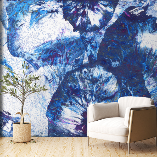 Zidna freska Mornarički valovi