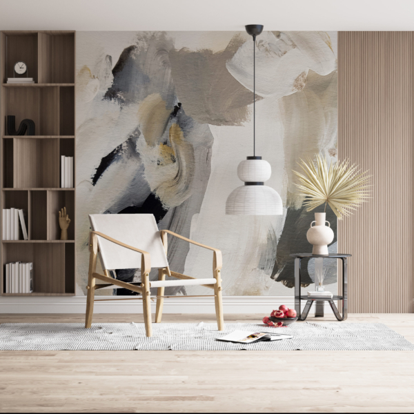 Svijetli apstraktni zidni zid