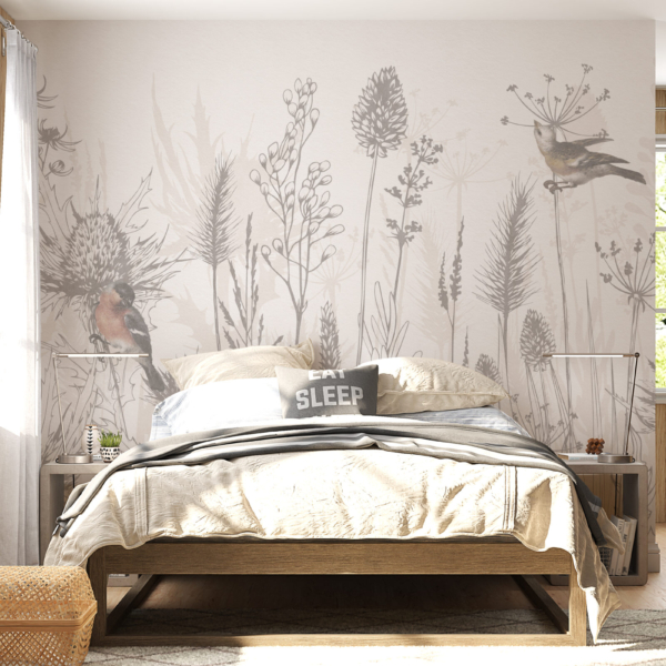 Zidni mural Svijetla livada