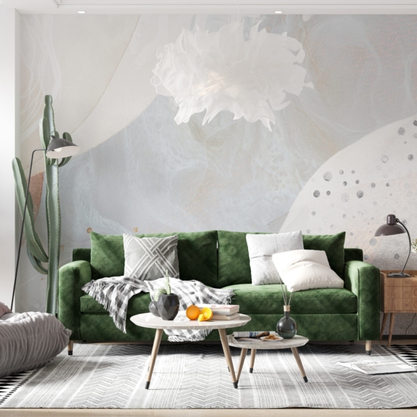 Zidni zidni zid svijetlih boja