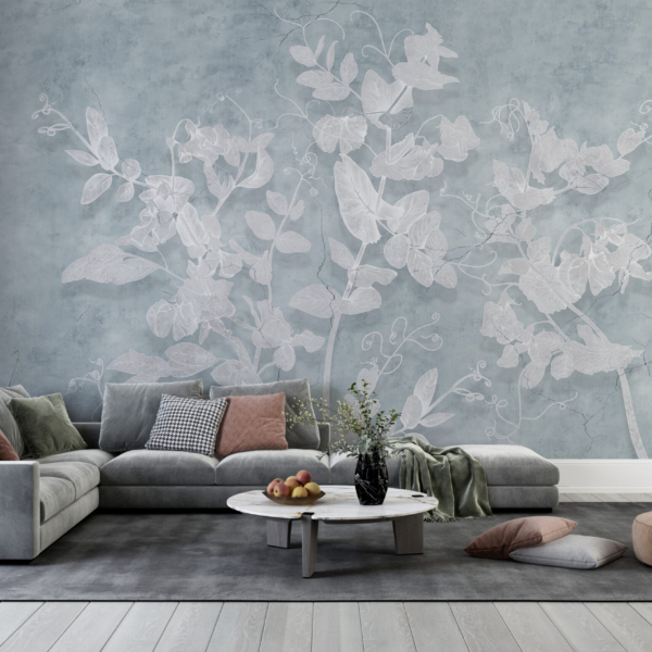 Zidni mural Light Ivy