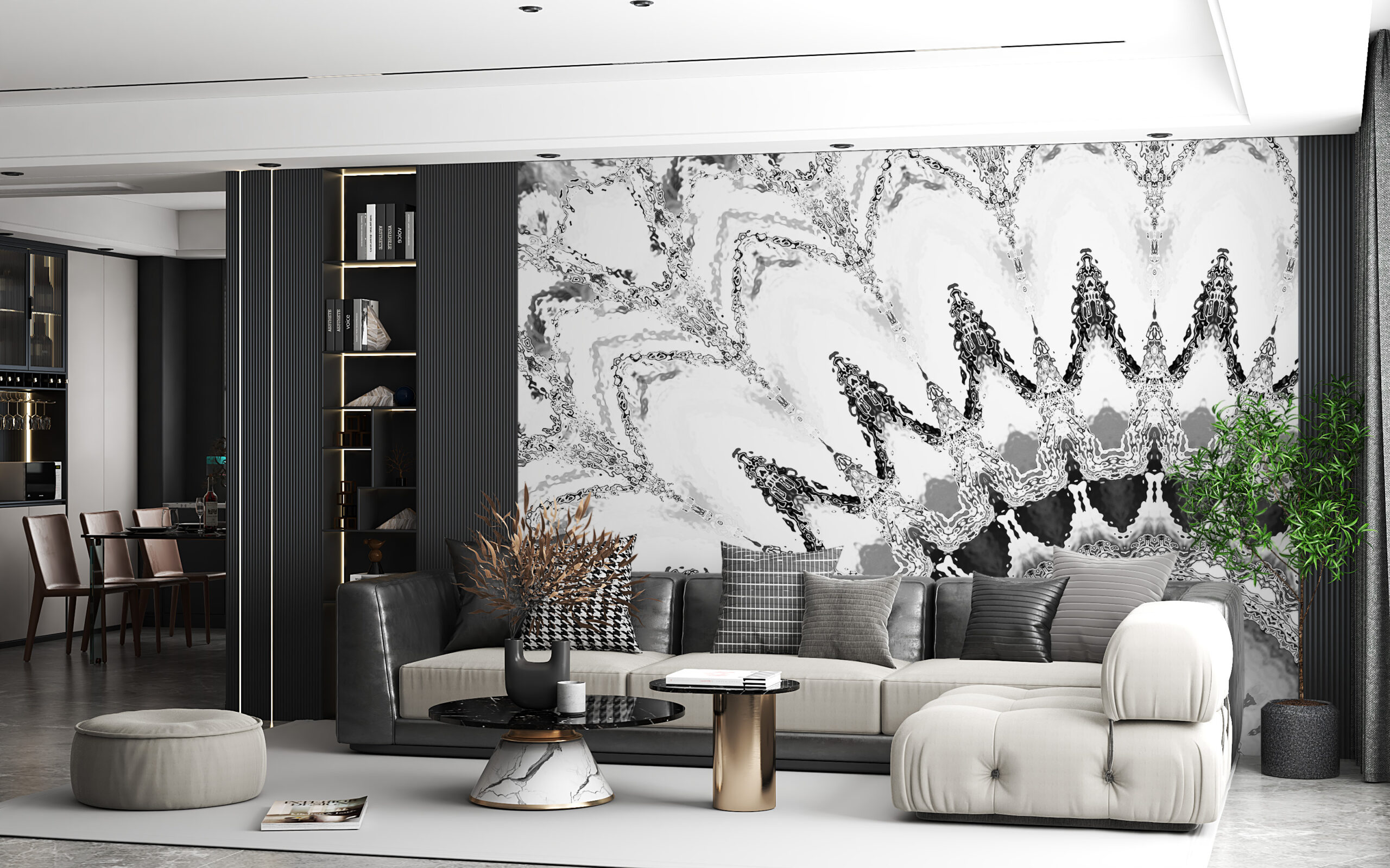 Zidni zidni zid Kaleidoskop