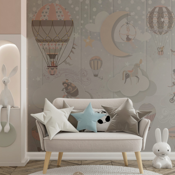 Zidni zidni zid za vrtuljak za djecu