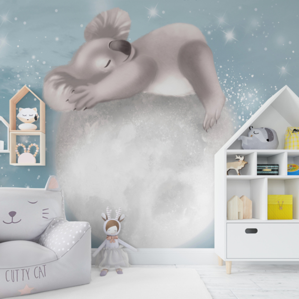 Zidni mural Koala na Mjesecu
