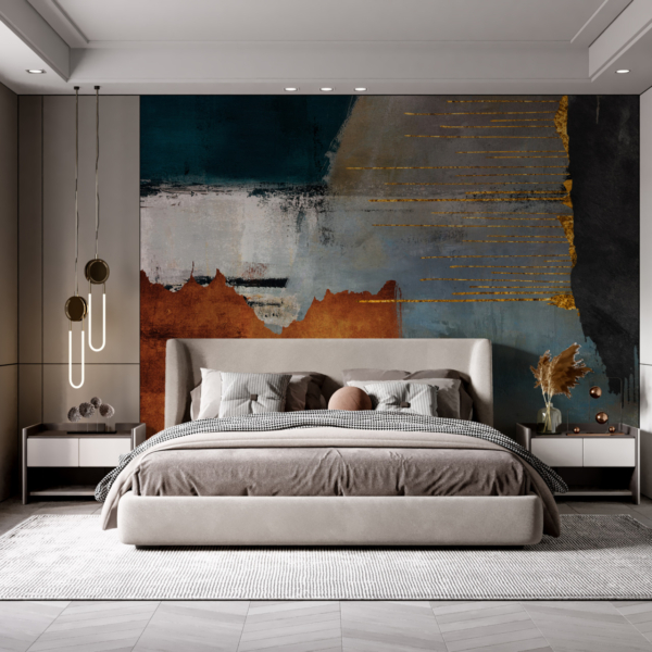 Zidni mural Colorful Stripes