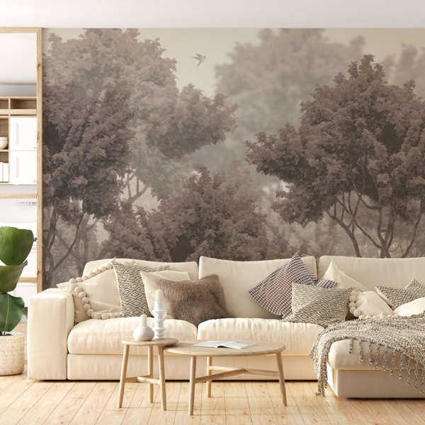 Zidni zidni zid u krošnji drveća