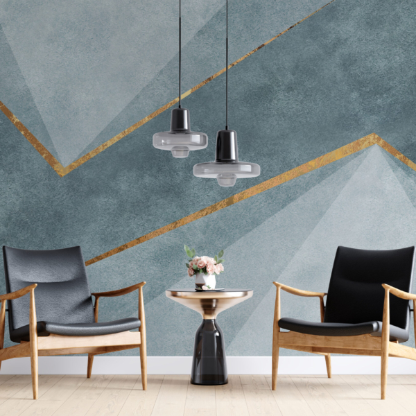 Zidni mural Crooked Lines