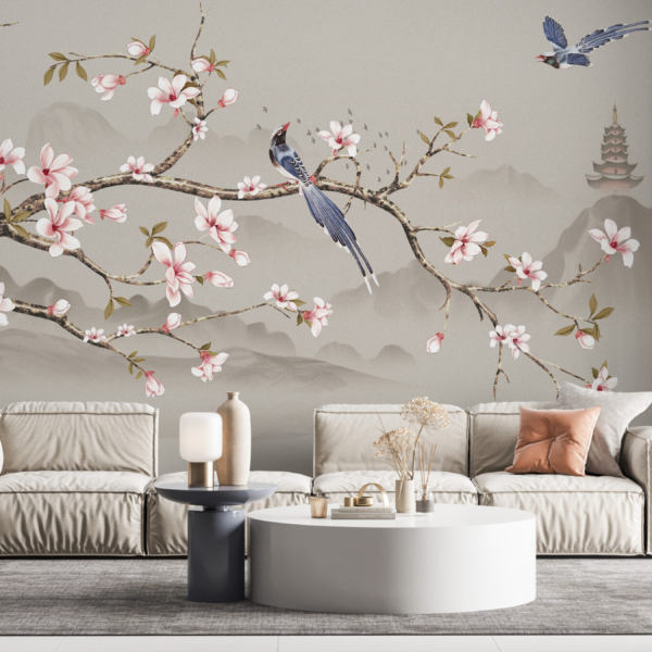 Zidni mural Cvijet trešnje