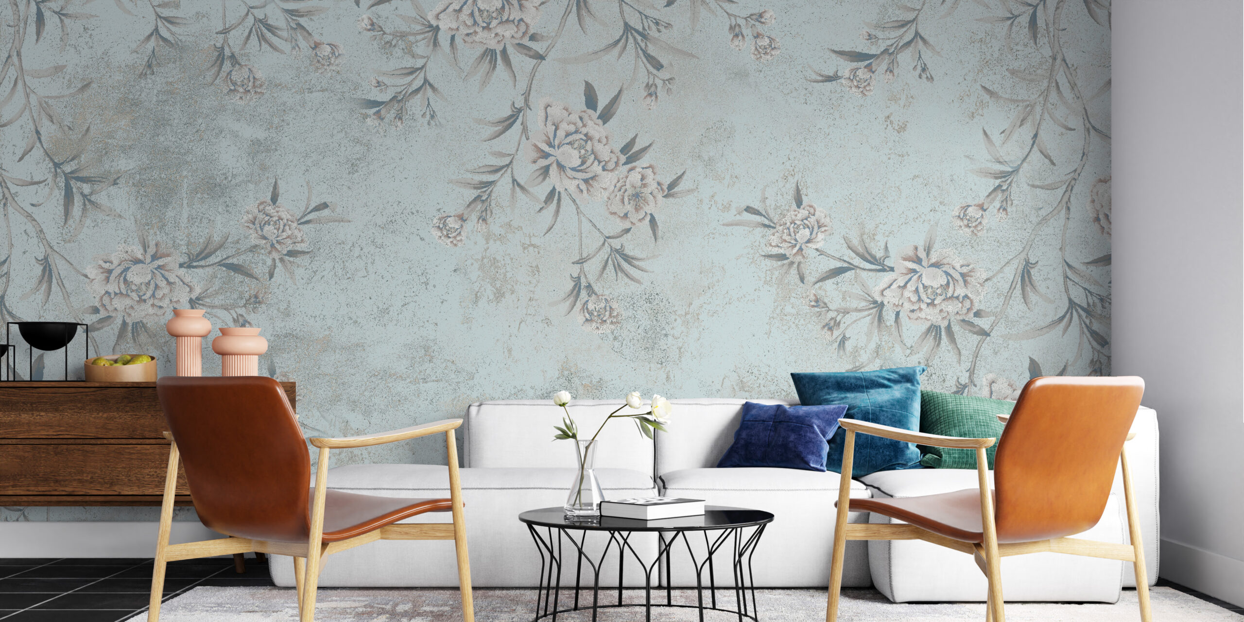 Foto tapete Cvijeće u plavoj boji