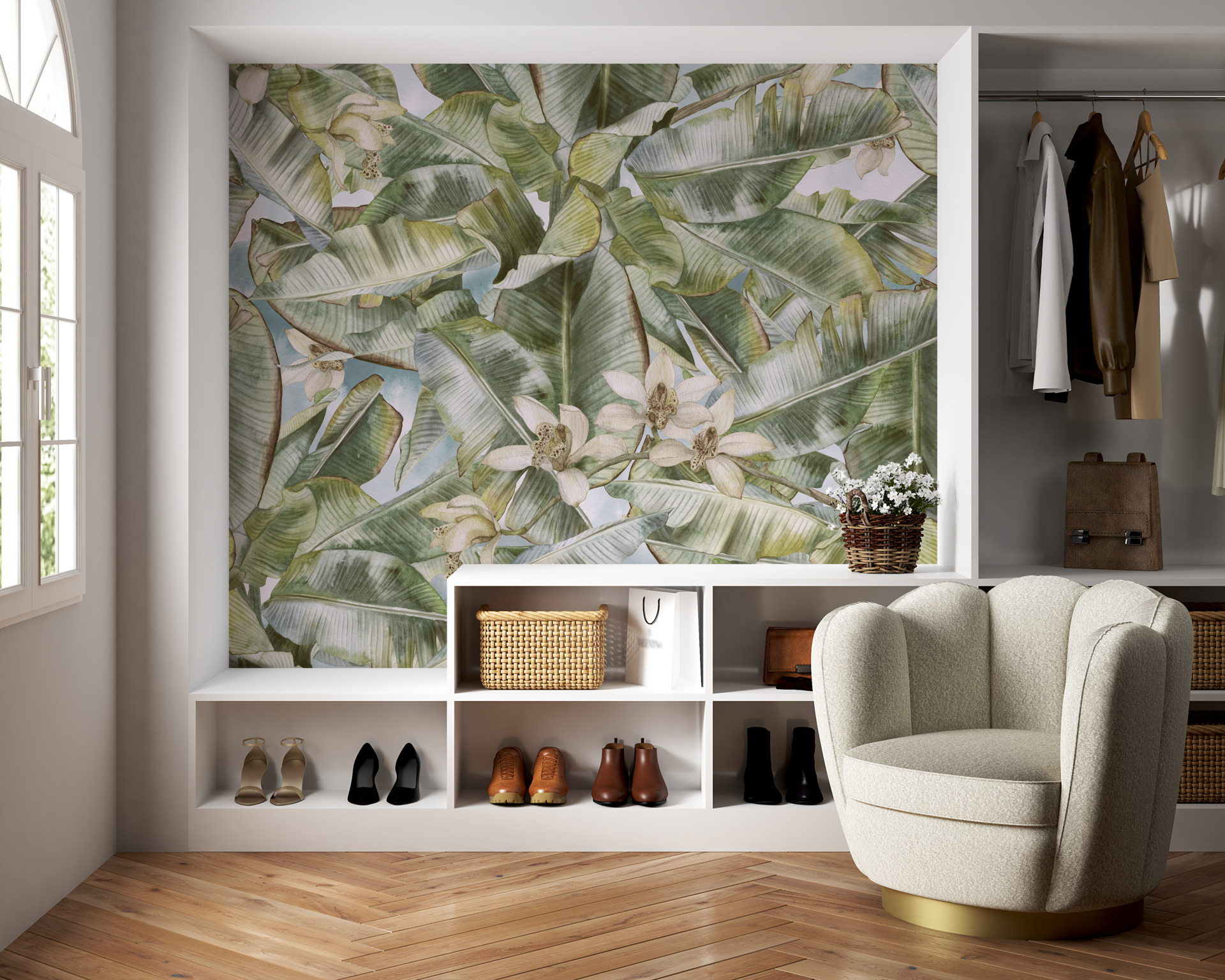 Zidni mural Palmin cvijet