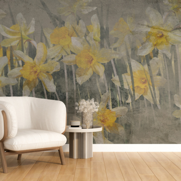 Zidni mural Livada narcisa