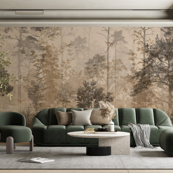 Zidni mural Šuma u Brownsu