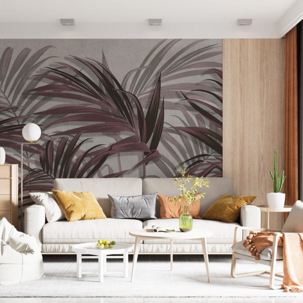 Zidni mural Šuma palminog lišća