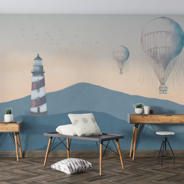 Zidni zidni zid svjetionika