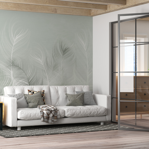 Zidni mural Feather Lightness