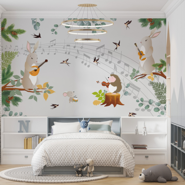 Zidni mural Šumski orkestar