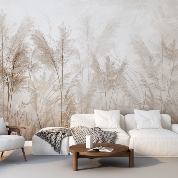 Zidni mural šumskog vjetra